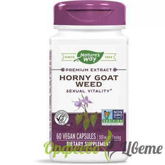 ХРАНИТЕЛНИ ДОБАВКИ Мъжко здраве ЕПИМЕДИУМ капсули 500 мг * 60 NATURE'S WAY/  Horny goat weed 500 mg * 60 capsules